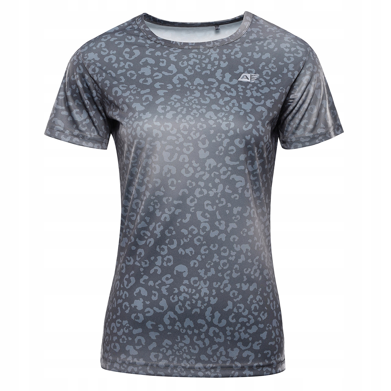 Koszulka damska sportowa szybkoschnąca Alpine Pro Quatra k.szary r.S