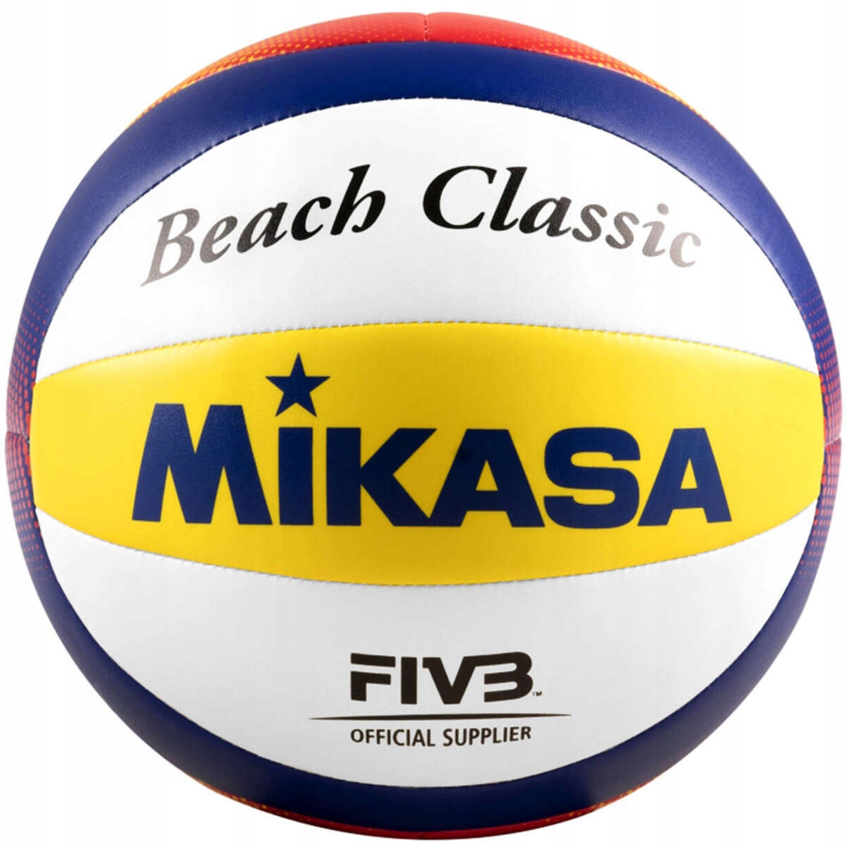 Piłka siatkowa plażowa Mikasa Beach Classic BV552C-WYBR