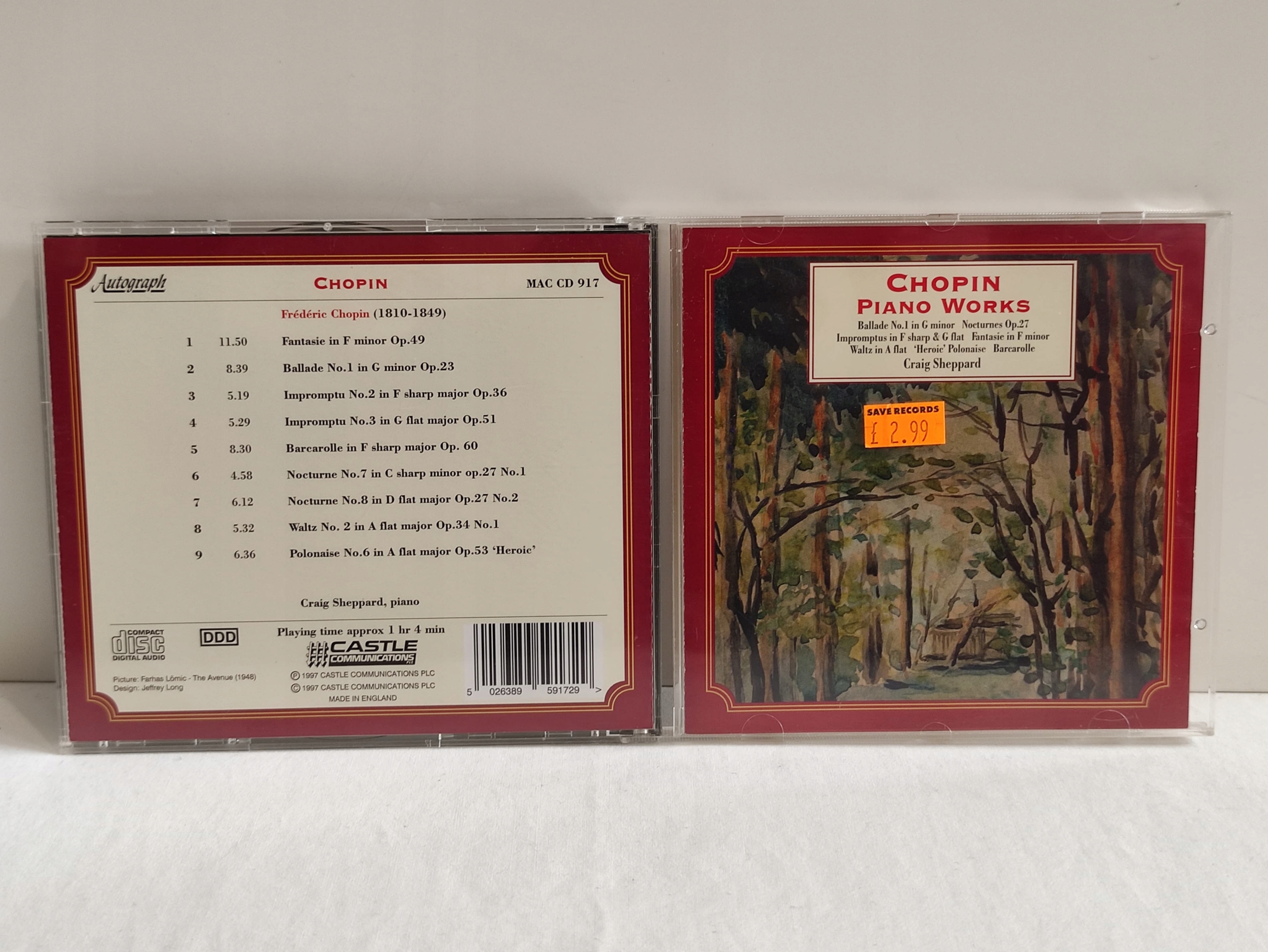 Chopin Complete Piano Works Cd - Niska cena na Allegro