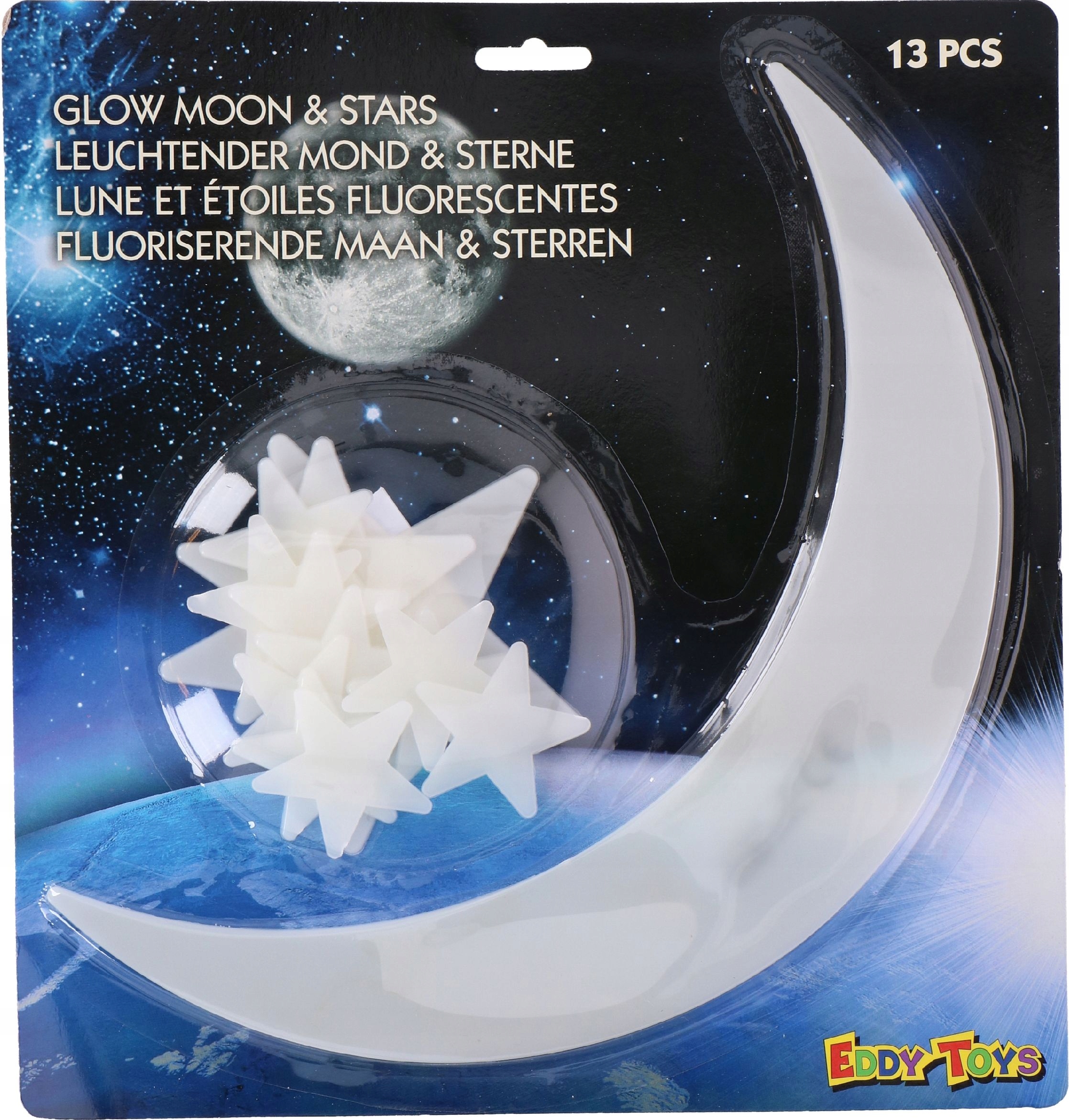 

Naklejki ścianę księżyc fluorescencyjny Eddy Toys