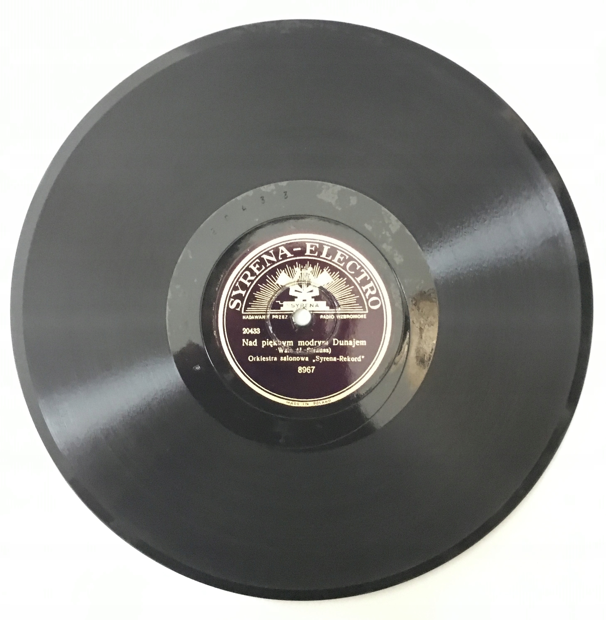Ork. Syrena Rekord Nad pięknym modrym Dunajem 8967 Syrena Electro