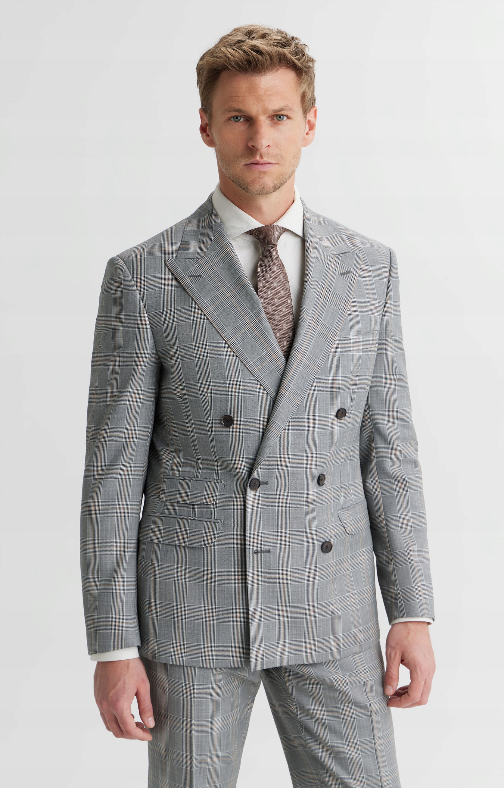 Dwurzędowa marynarka slim do garnituru Mix&Match 176/108 Vistula