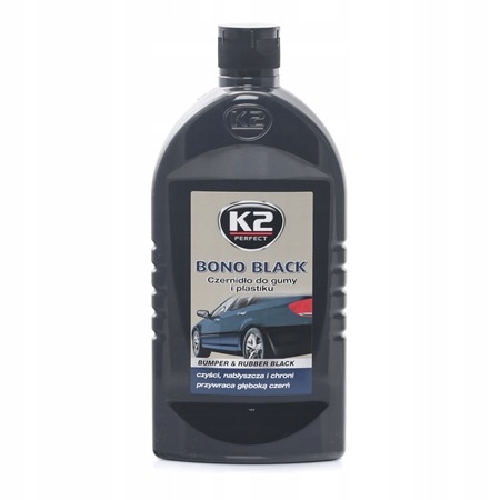 Czernidło do gumy i plastiku BONO BLACK 500ml
