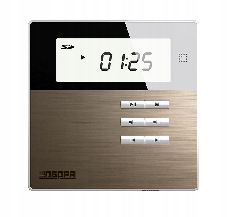 Dsppa Kúpeľňové Kuchynské Rádio S Bluetooth/usb/sd