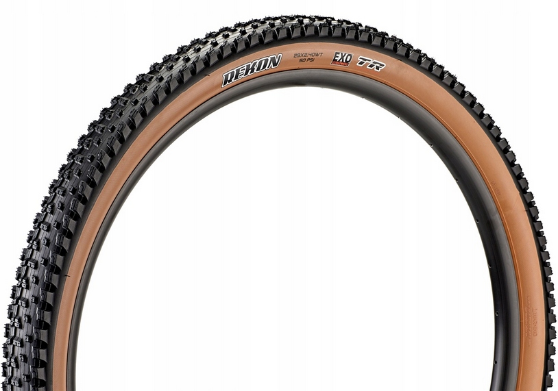 Opona rowerowa Maxxis Rekon Race 27,5" 2,25" Tt brązowa