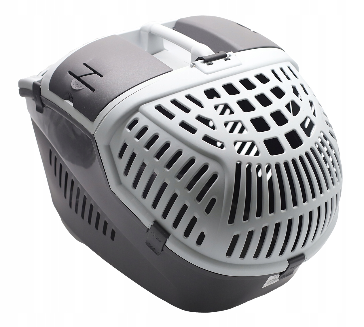 Transporter dla kota do samochodu Transporter dla psa średni szary Avior