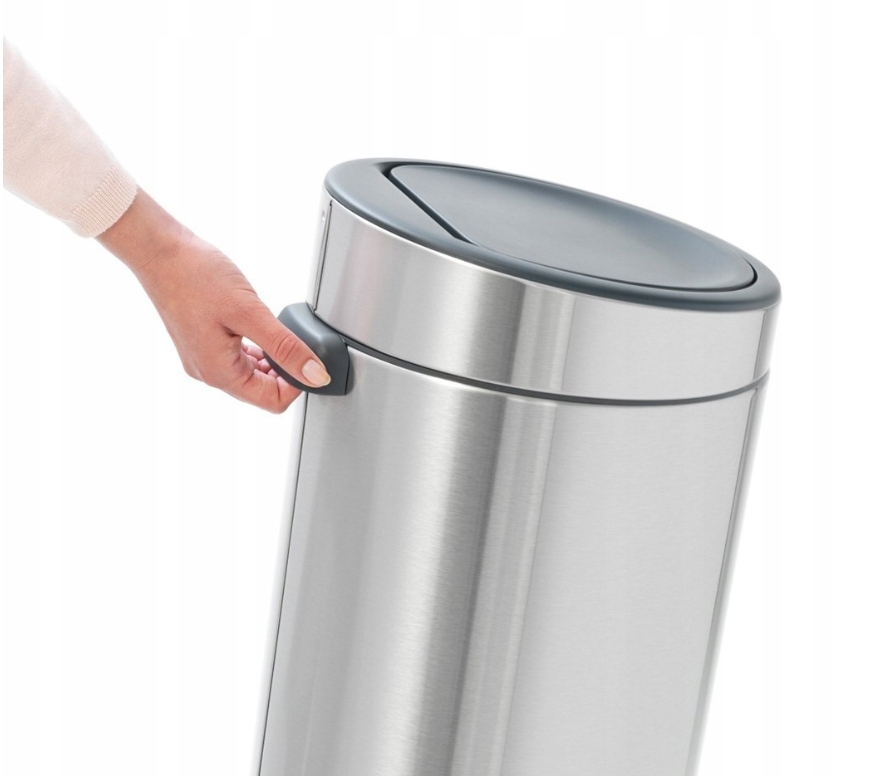 Levně Brabantia Odpadkový koš nerezová ocel Touch Bin New 30l platinový