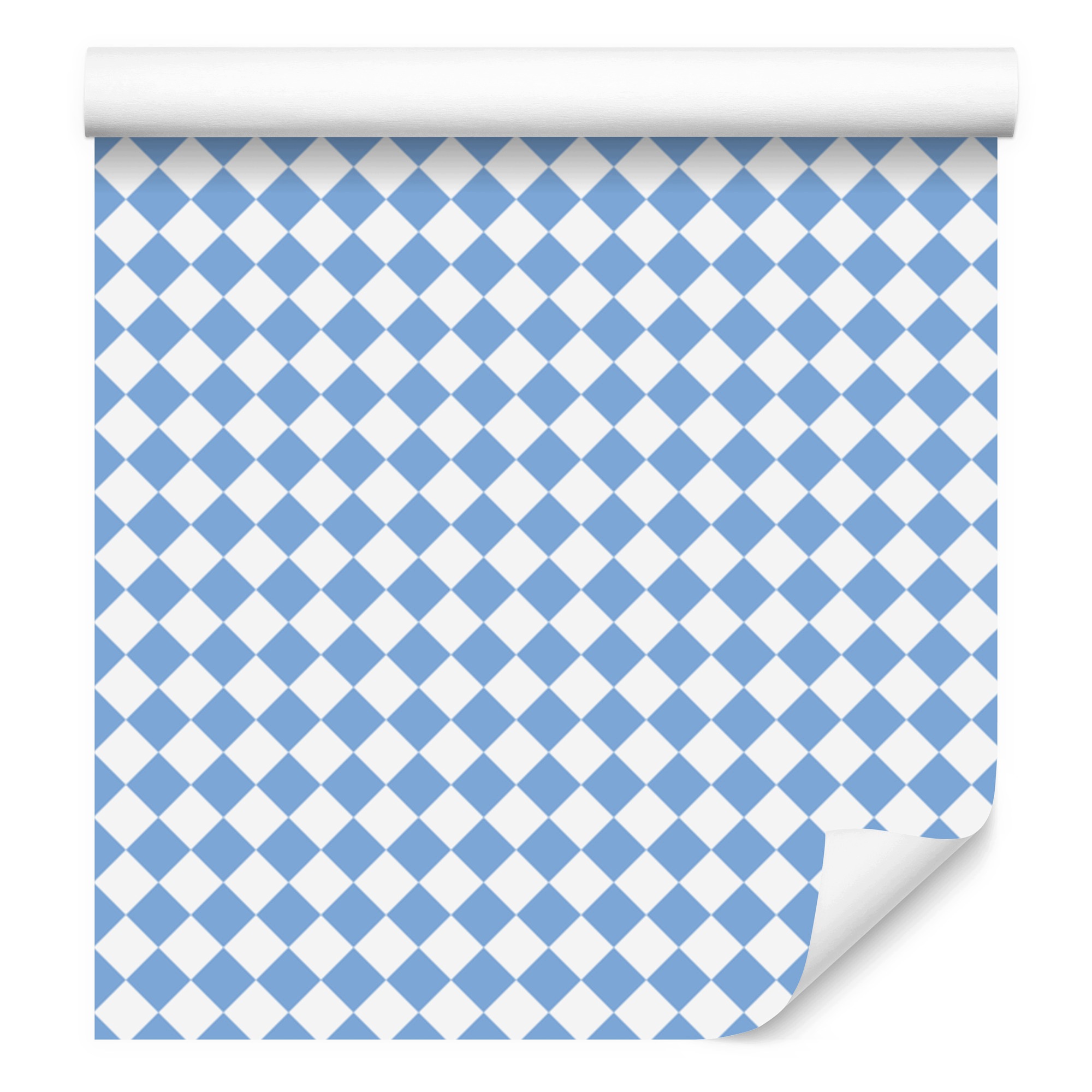 Tapeta Geometrické kosočtverce lazura, pozadí lazura 50x1000 cm