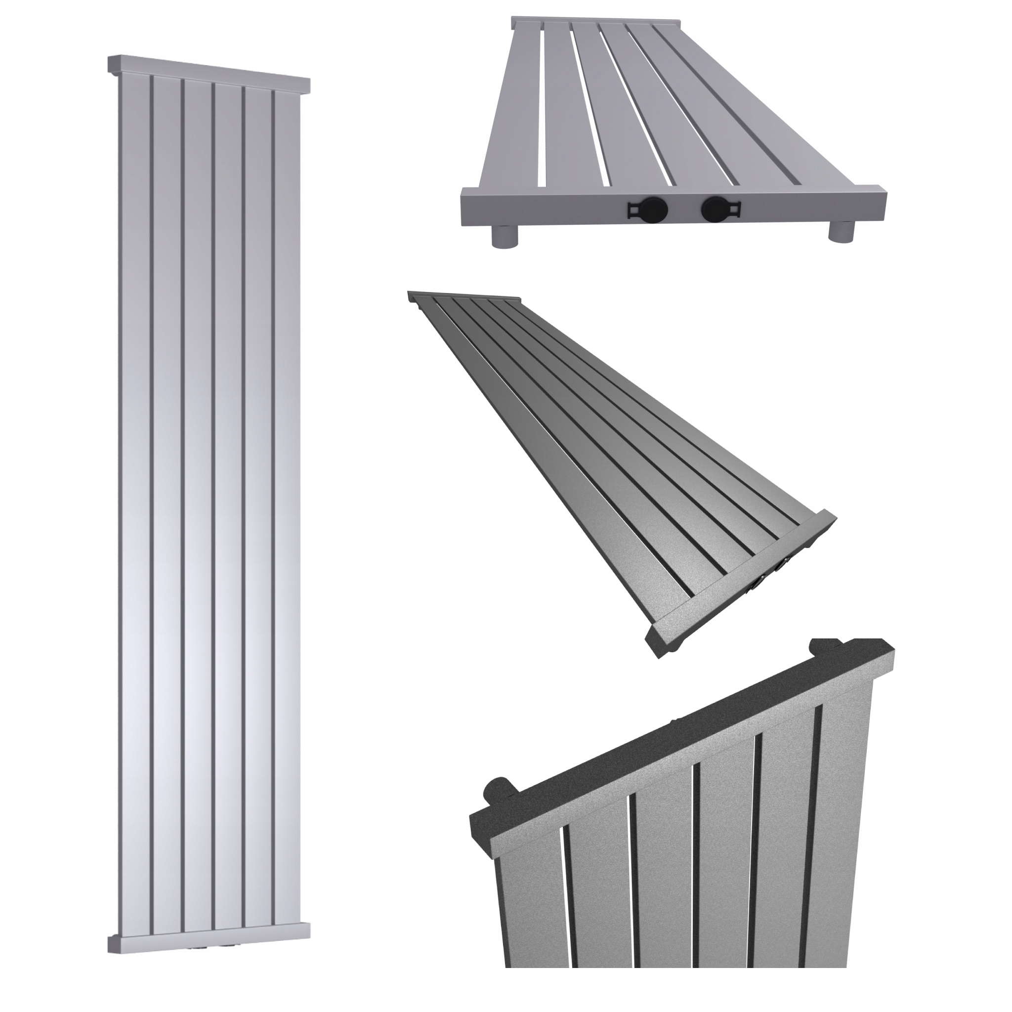 Dekorativní radiátor Lotus 120x26 Stříbrný 4. Února