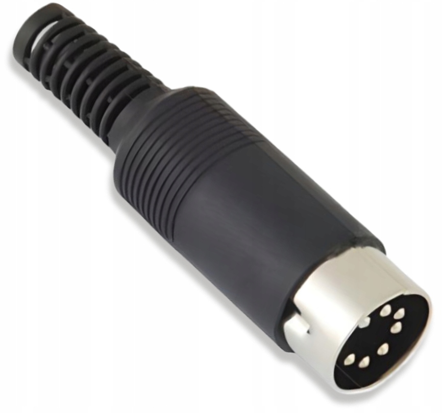 WTYK DIN 7 PIN 7P NA KABEL PRZEWÓD