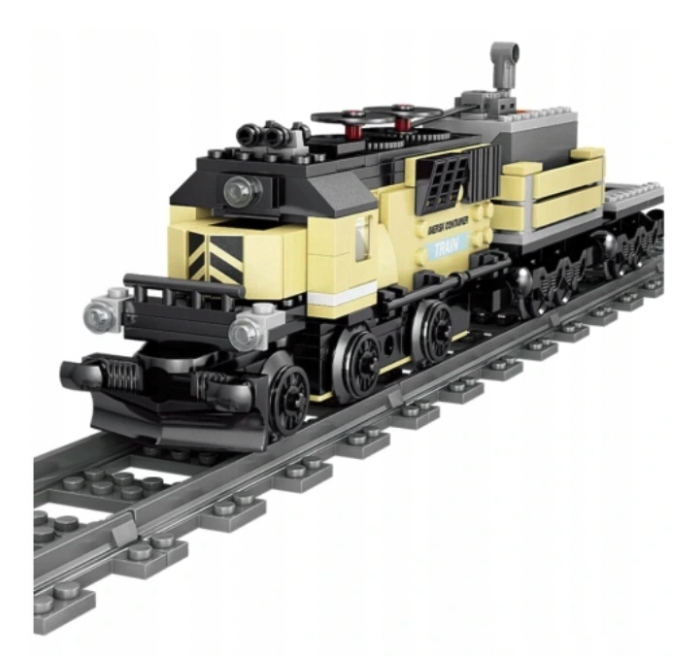 

Klocki City Pociąg Towarowy Maersk Tory Baterie