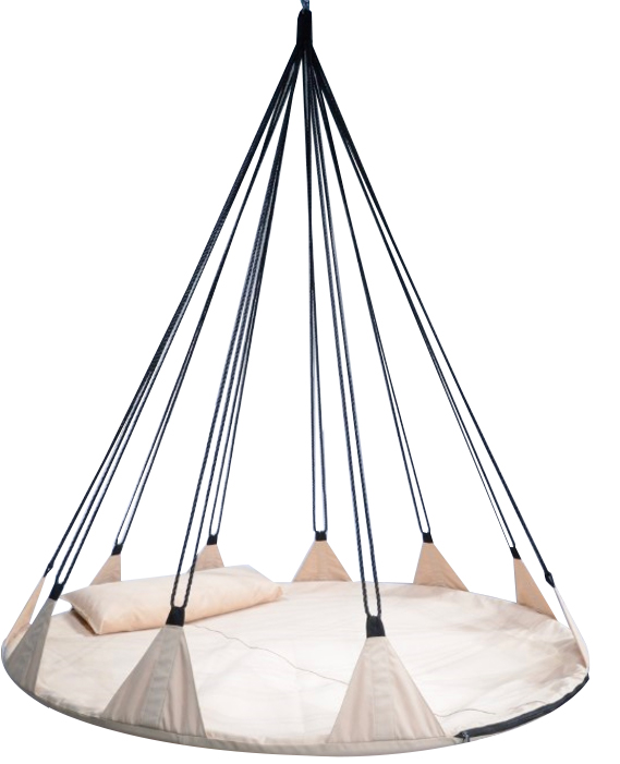 HUŚTAWKA OGRODOWA WISZĄCA Fotel leżanka + PODUSZKA Stan opakowania oryginalne