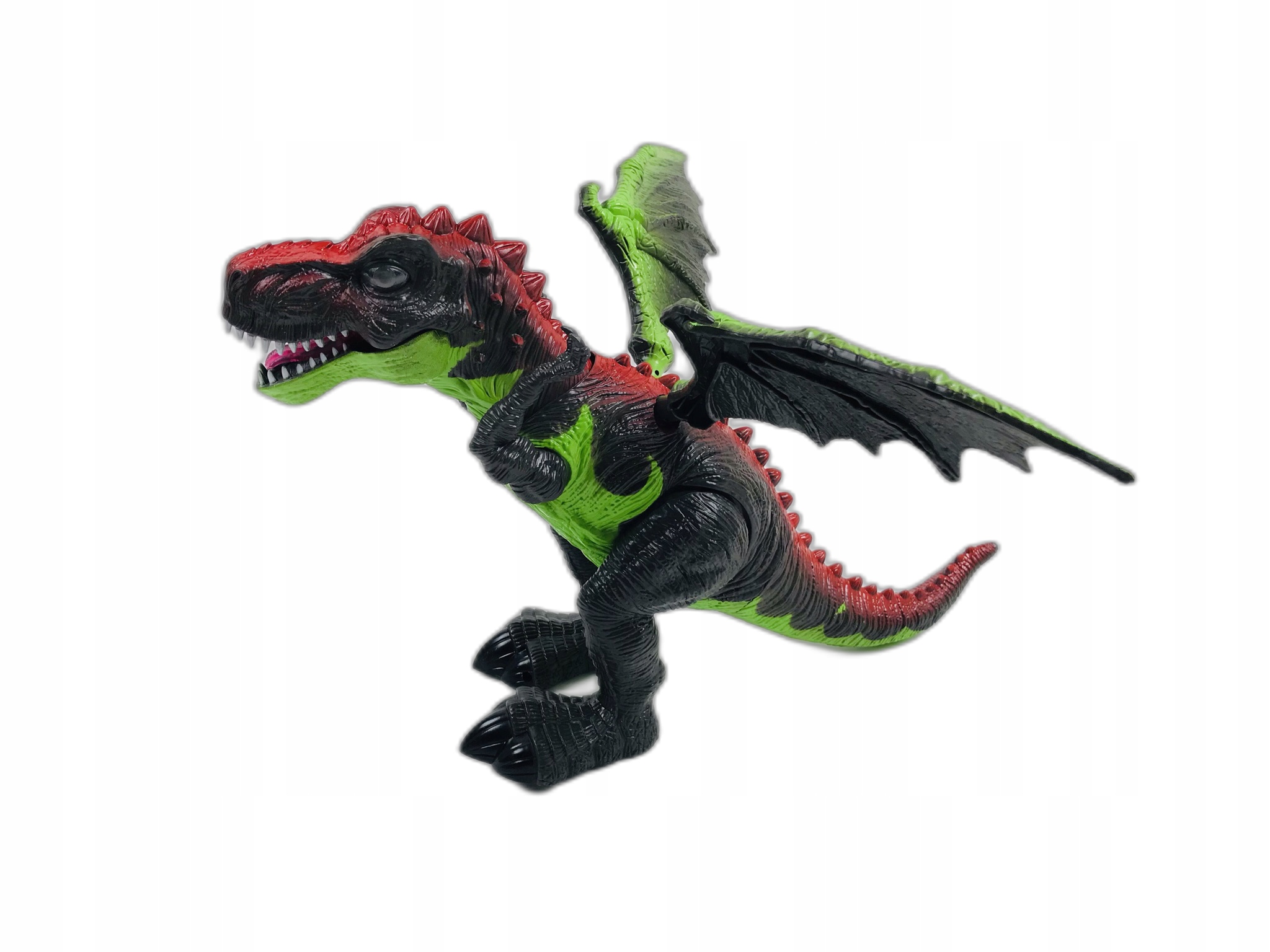 Динозавр dino T-Rex крылья речь идет, горит