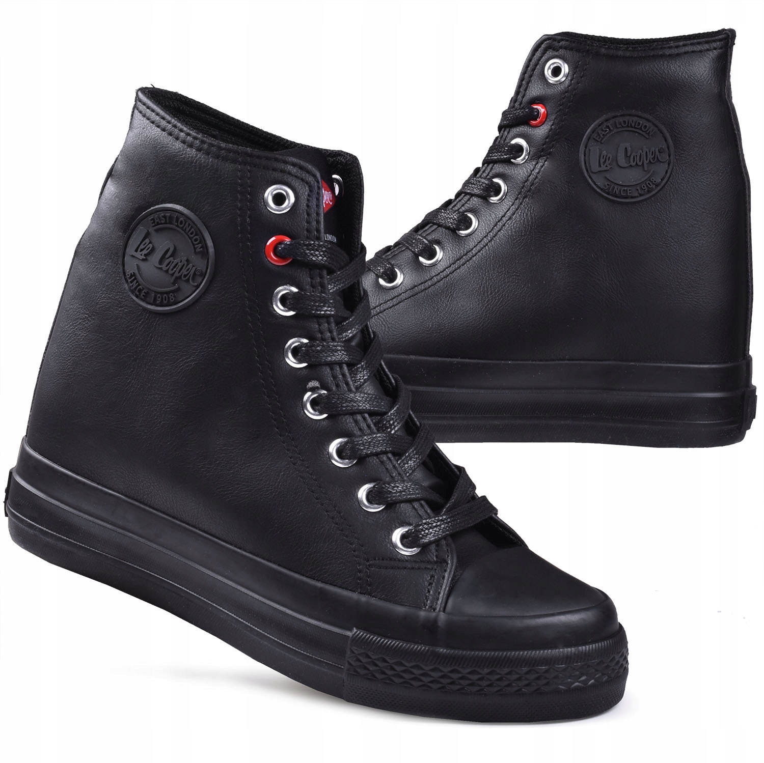 

Buty Damskie Lee Cooper trampki na koturnie r.37
