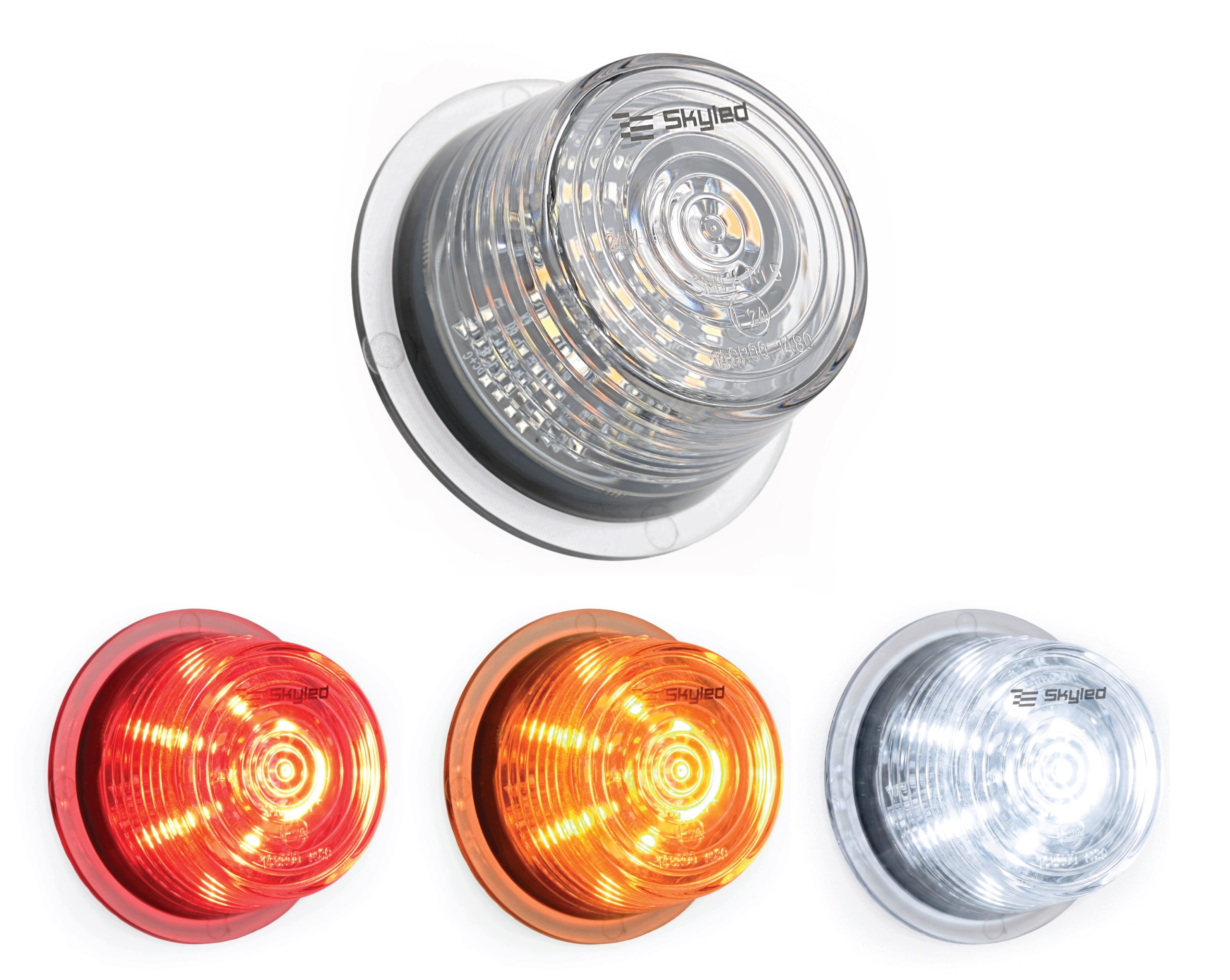 Obrysové Světlo Skyled Danish Lamp Led 12-24V Průhledný Multicolor Gylle