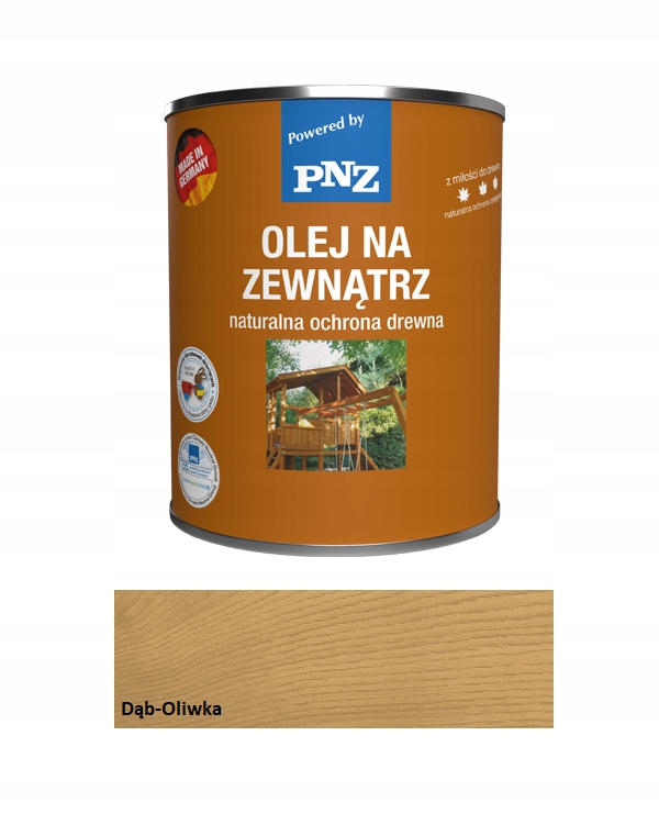 

Pnz Olej do tarasów 0,75L Dąb-Oliwka
