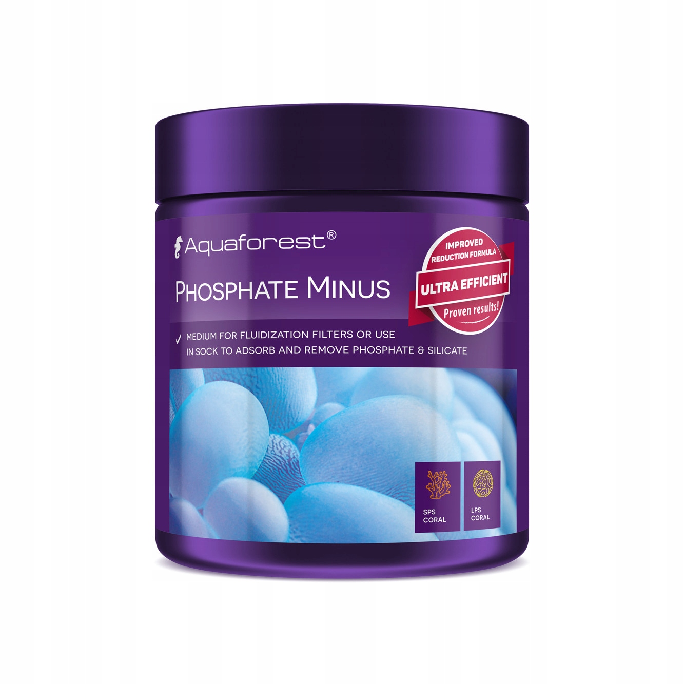 Absorbér Fosfátů PO4 Filtrační Vložka Aquaforest Phosphate Minus 250 ML