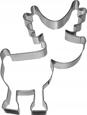 

Foremka Renifer Rudolf 14,5cm wykrawacz do ciastek