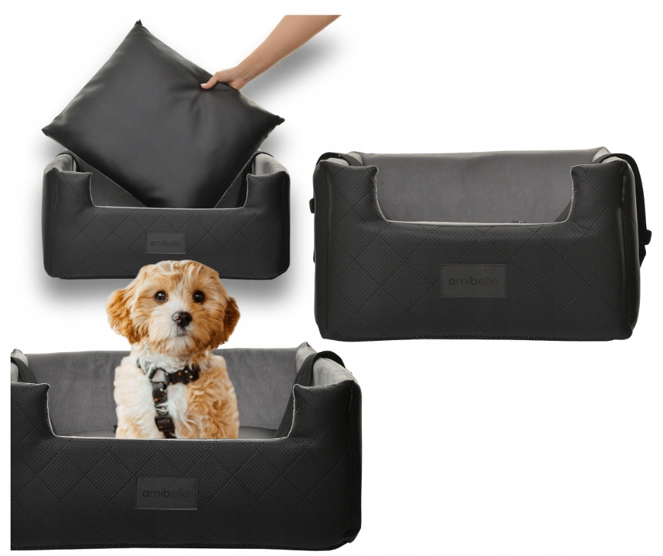 Autosedačka Přepravka Pelíšek pro psa kočku Bezpečný mazlíček