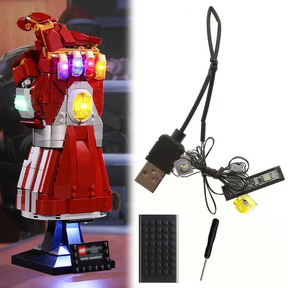 Zestaw oświetlenia Led LLK542 do Lego 76223 z akcesoriami i instrukcją mo