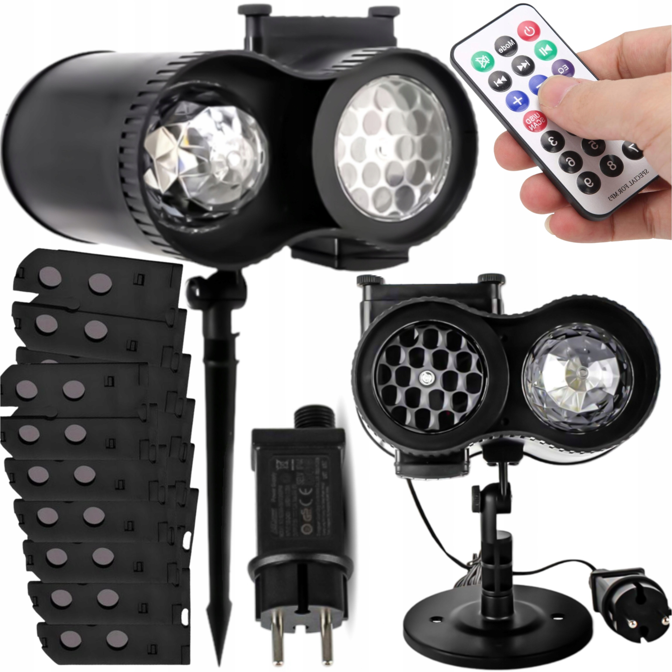 Barevný Vánoční Projektor S Vzory Barvami Celoroční