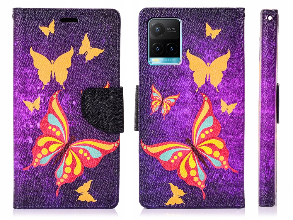 

Etui Portfel Artcase Do Vivo Y21s Y33s Szkło