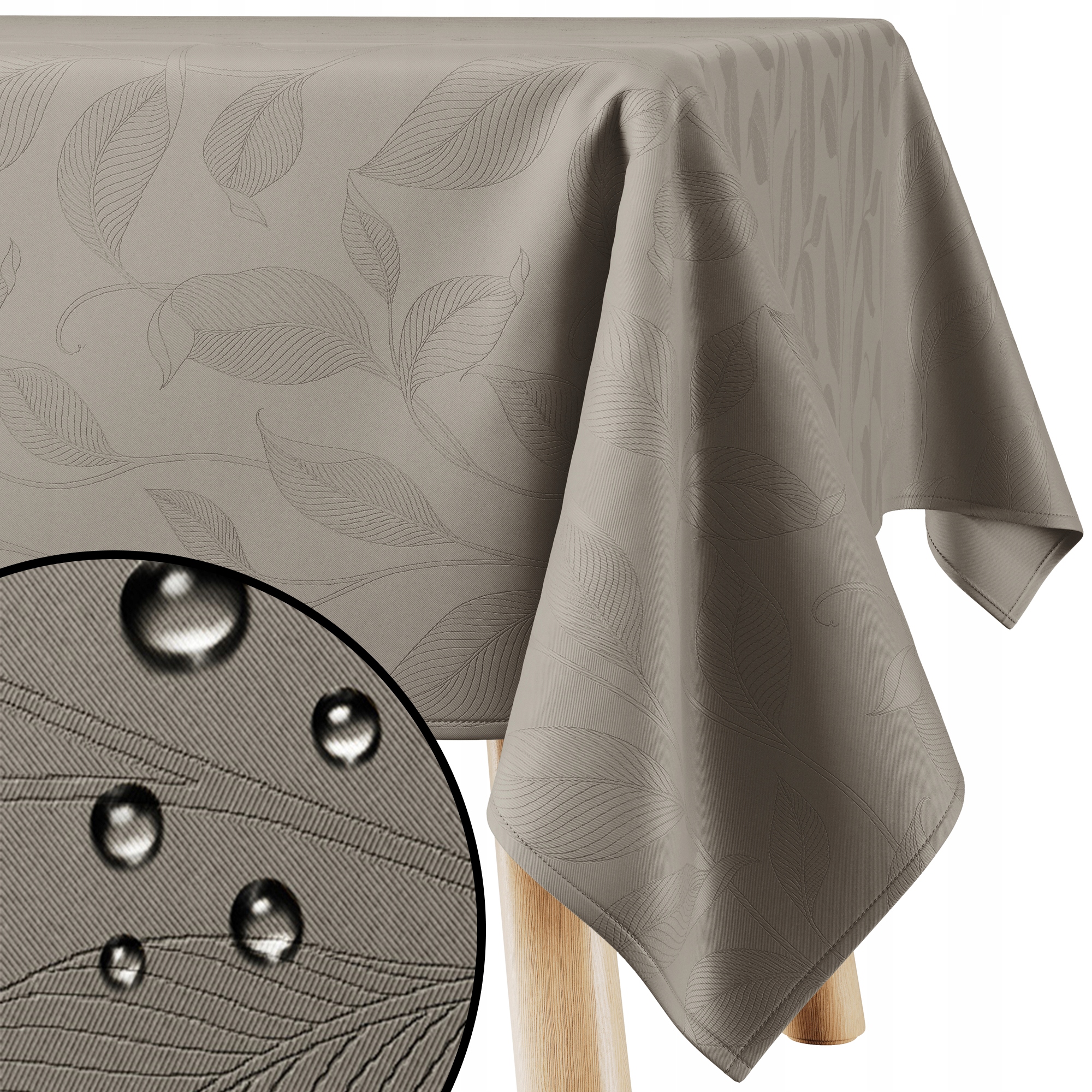 Ubrus odolný proti skvrnám Filumi Cappuccino 140x340