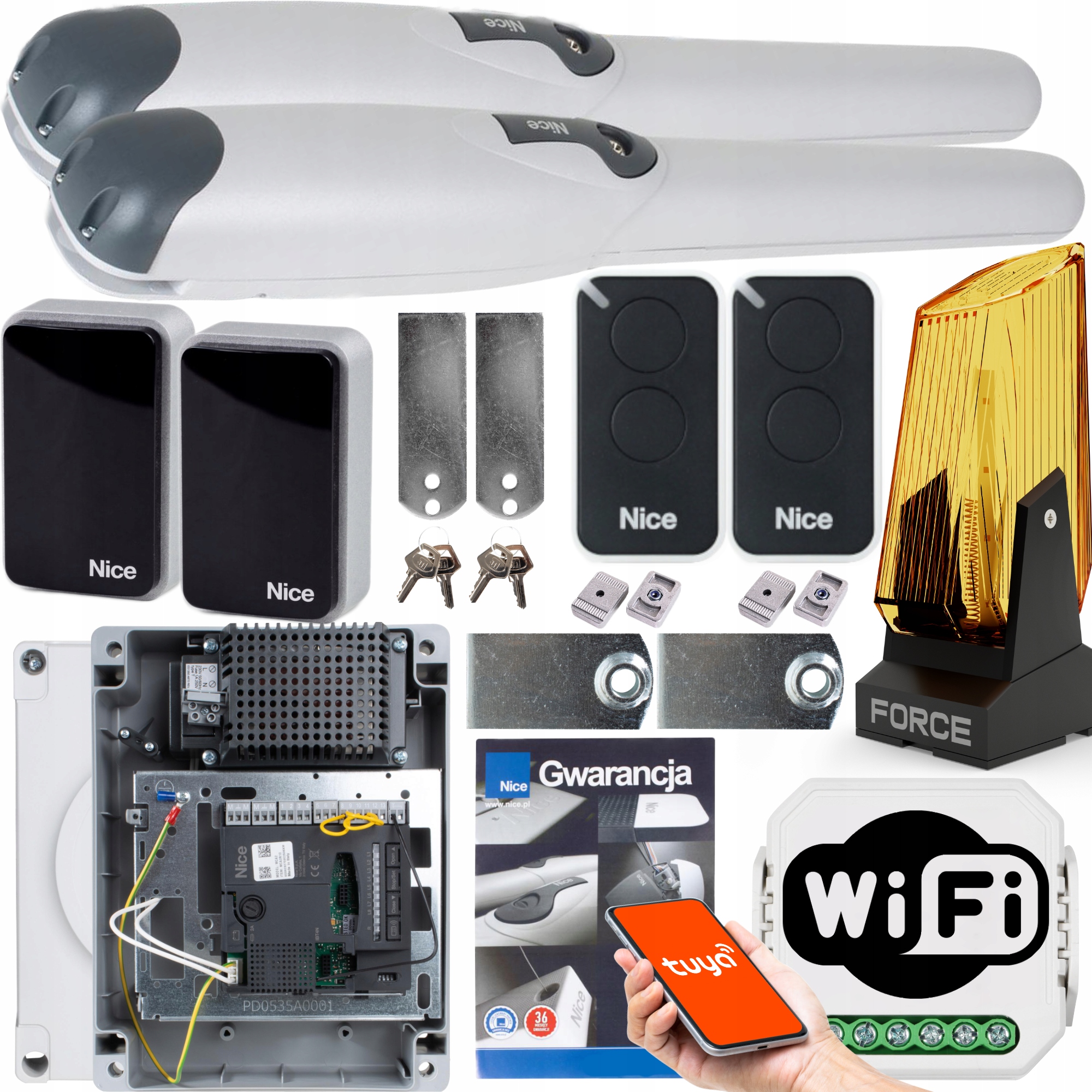 Sada automatizácie pre brány Nice Wingo 3524 WiFi