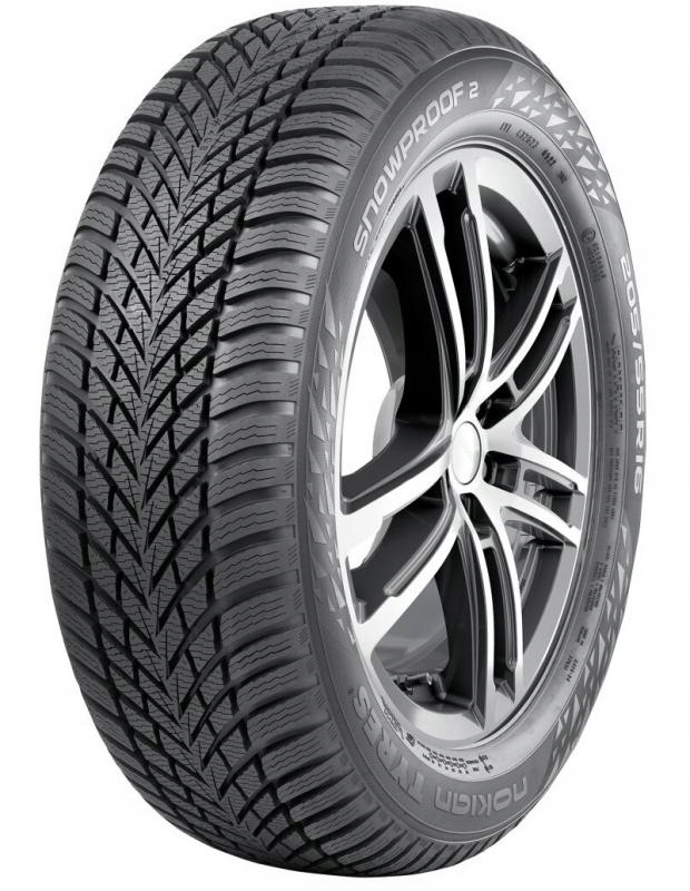1x Nokian Tyres Snowproof 2 215/55R17 98H