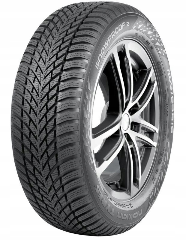 1x Nokian Snowproof 2 225/45R17 91H