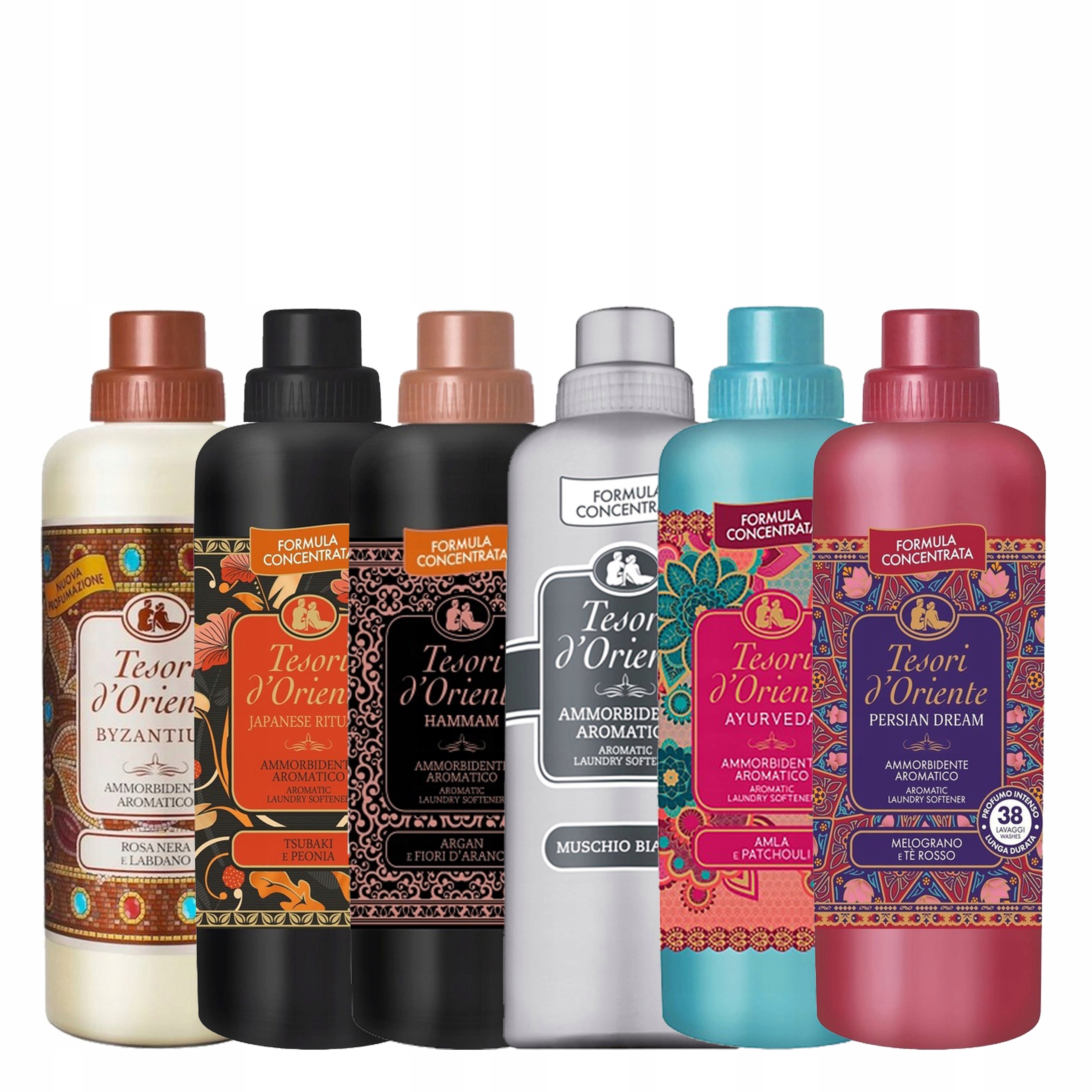 6 x Tesori d'Oriente Sada oplachovacích přípravků 6 Ks