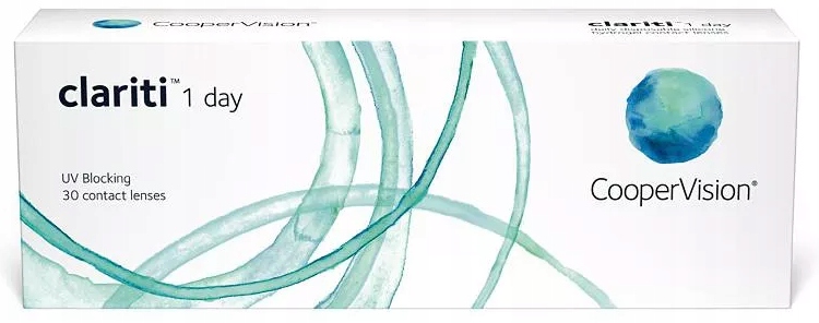 

Soczewki jednodniowe Clariti 1-Day, 30 szt. +2.75