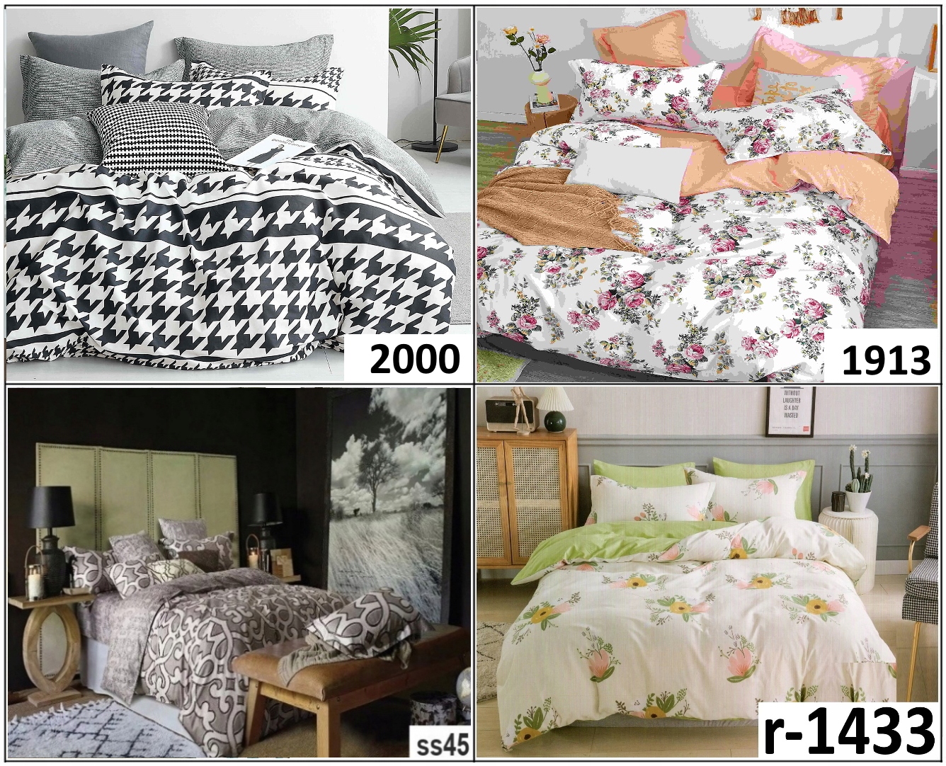 POŚCIEL 200x220 3 części BAWEŁNA DWUSTRONNA bawełna 100% gruba Kod producenta 534