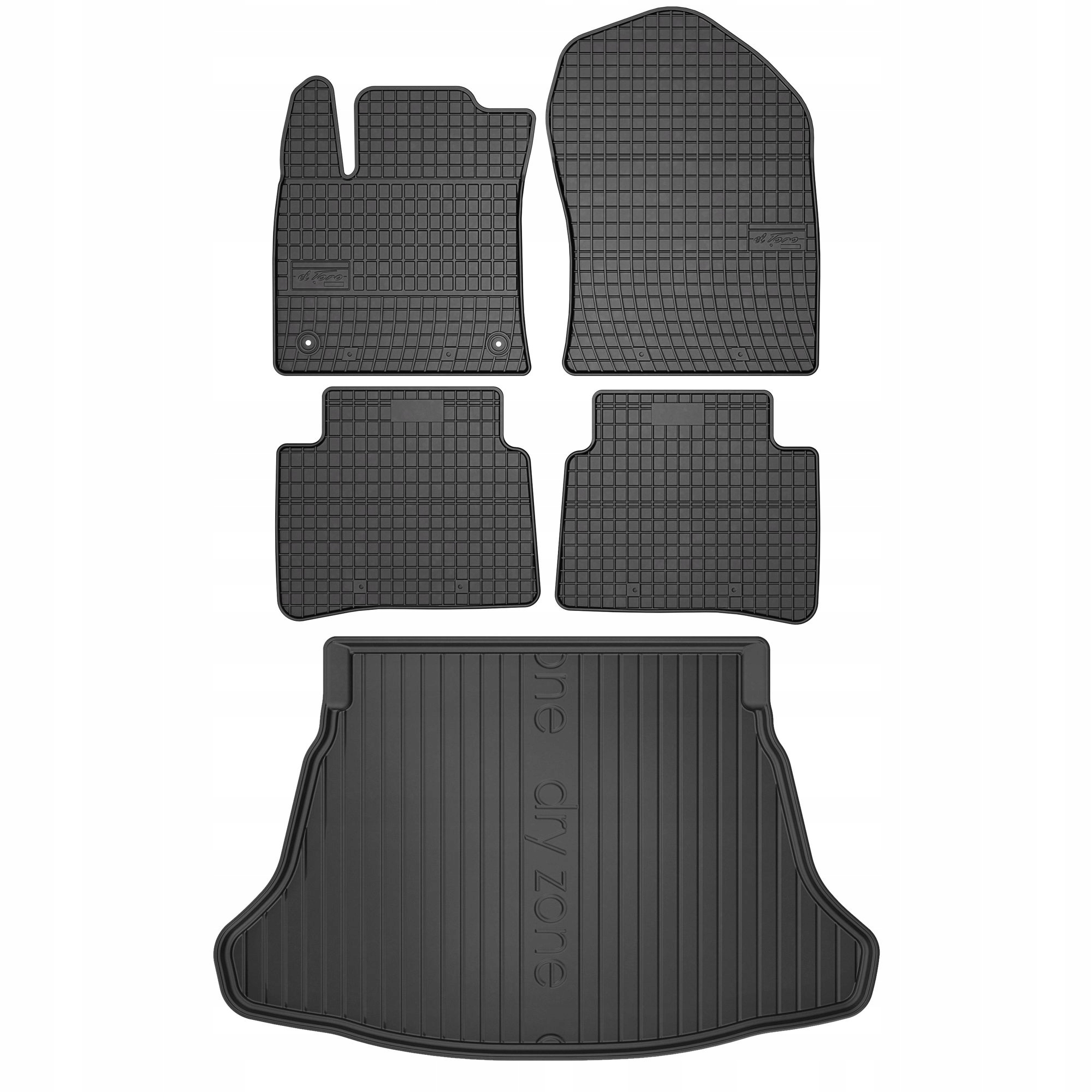 Gumové rohože a koberčeky Toyota Prius IV 2015-2023