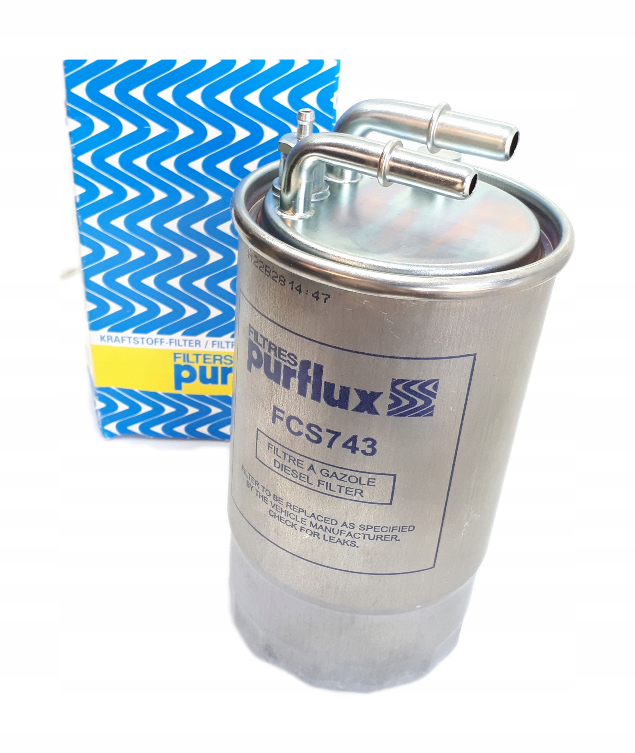 FCS743 - ТОПЛИВНЫЙ ФИЛЬТР PURFLUX OPEL CORSA D 1.3 CDTI