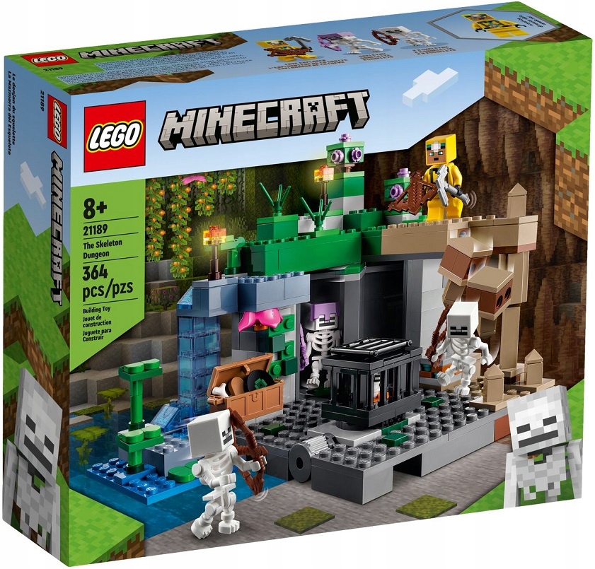 

Lego Minecraft 21189 Loch Jaskinia Szkieletów