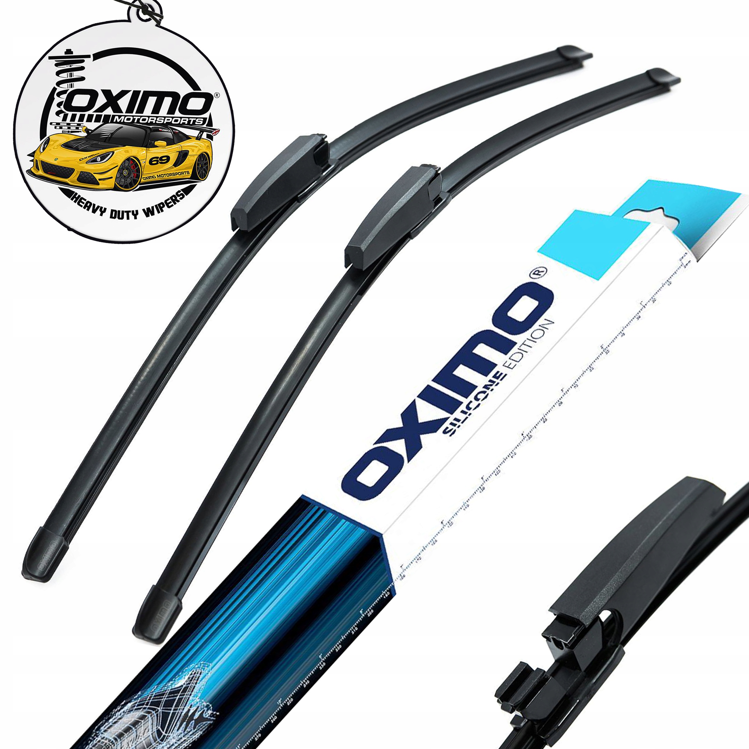 Wycieraczki Oximo Audi A4 B6 B7 2003-2008 Zestaw