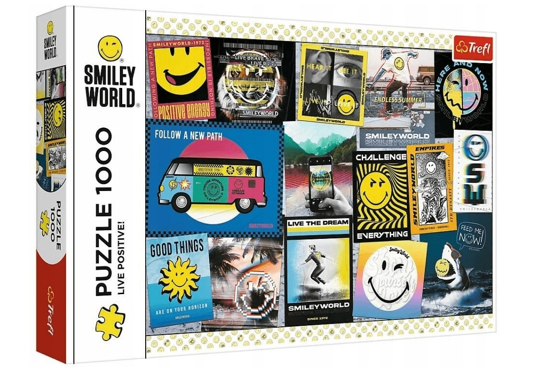 

Puzzle 1000 Żyj Pozytywnie Trefl