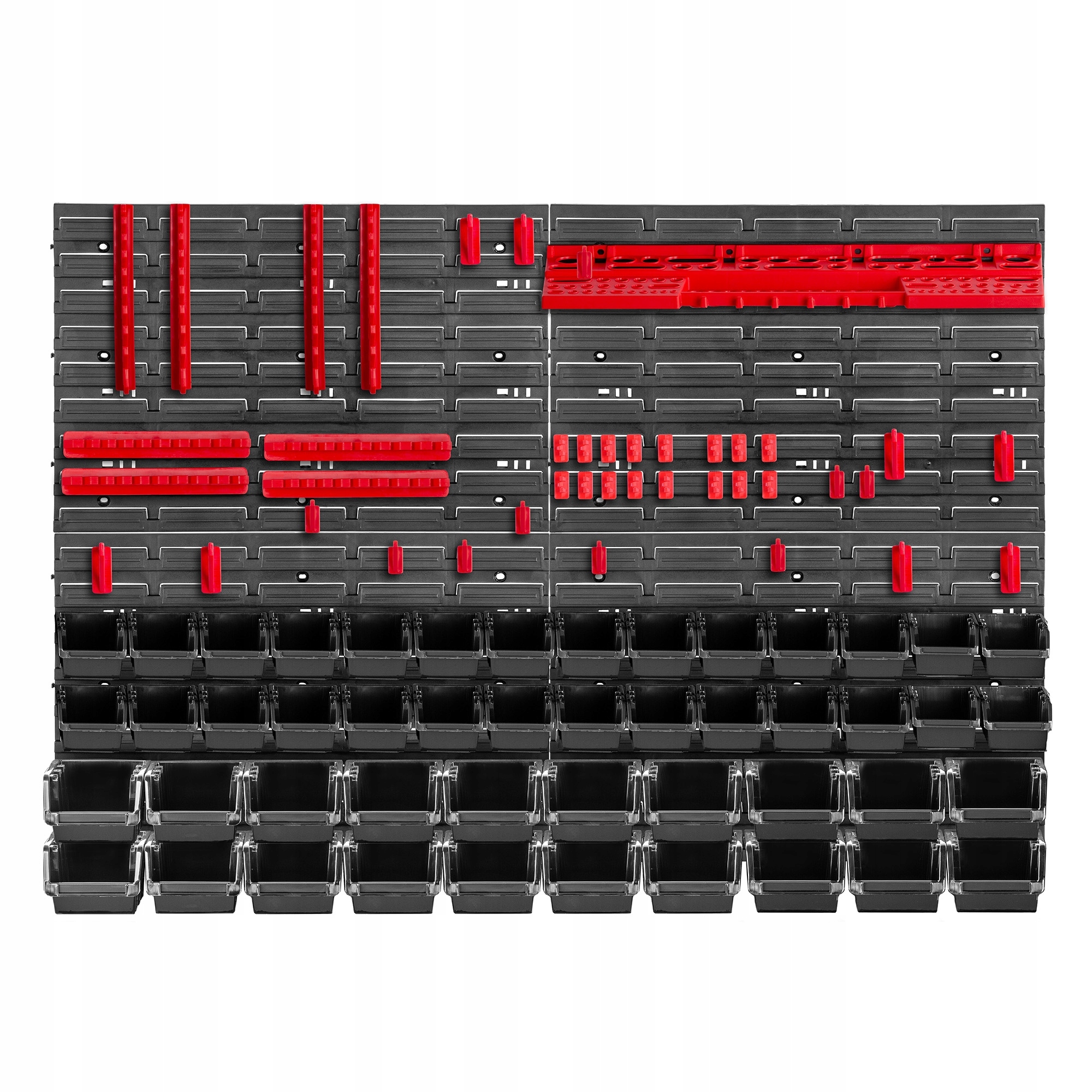 Tabuľa Na Náradie Dielenská Stena 116x78 cm 48 Kyvet 40 Držiaky Garáž