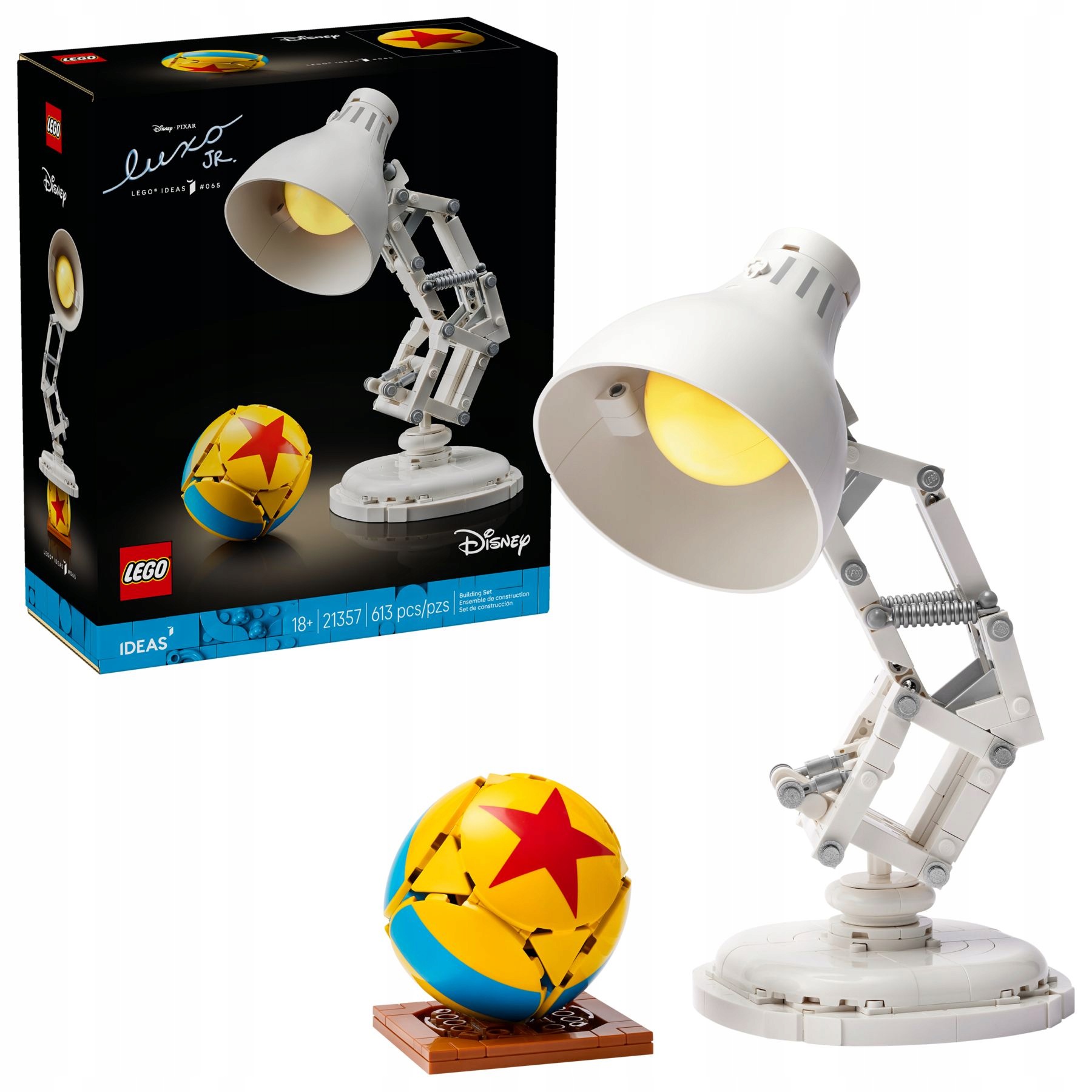 stavebnice Lego Ideas 21357 Disney Pixar Luxo Jr. Lampa