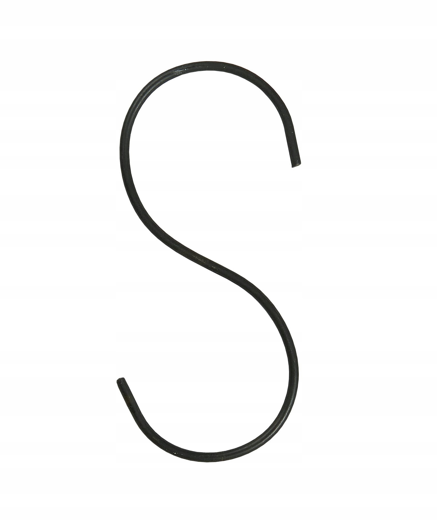 

Haczyk w kształcie litery S czarny 10cm Ib Laursen