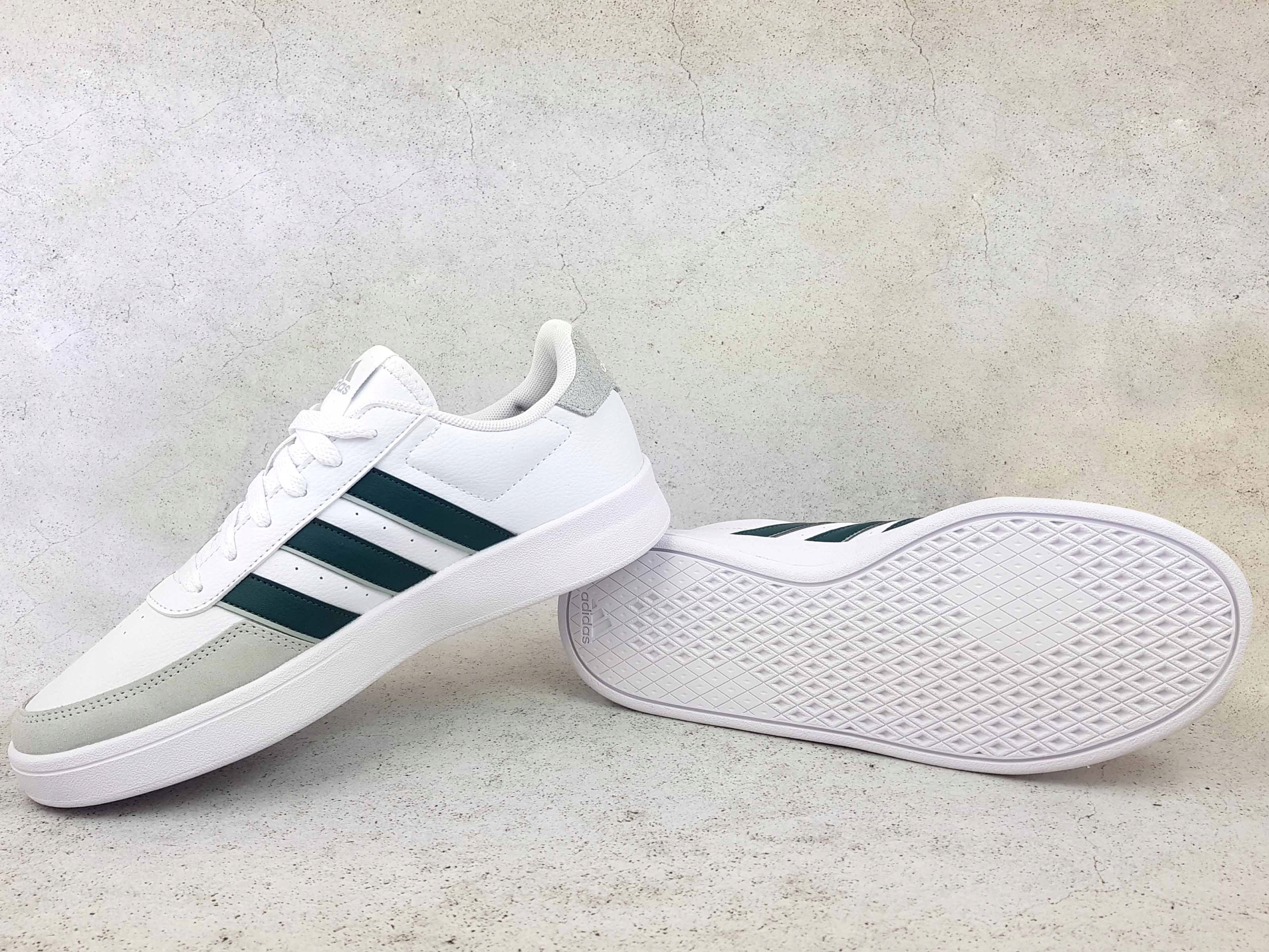 ADIDAS BREAKNET 2.0 ID9544 BUTY MĘSKIE TRAMPKI BIAŁE Kolor biały