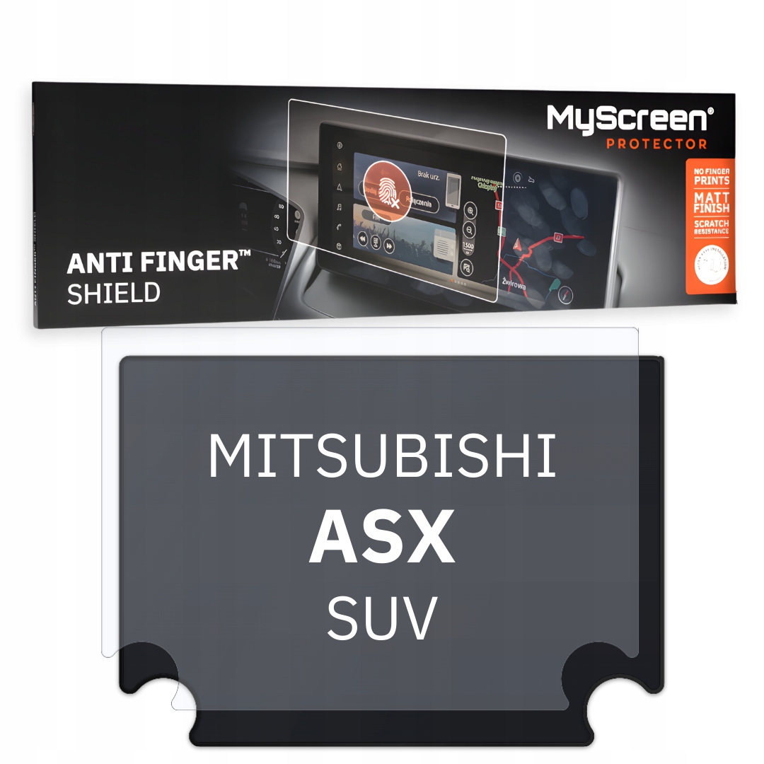 Matná fólie pro Mitsubishi Asx Suv 2019 2021 MyScreen Anti Finger