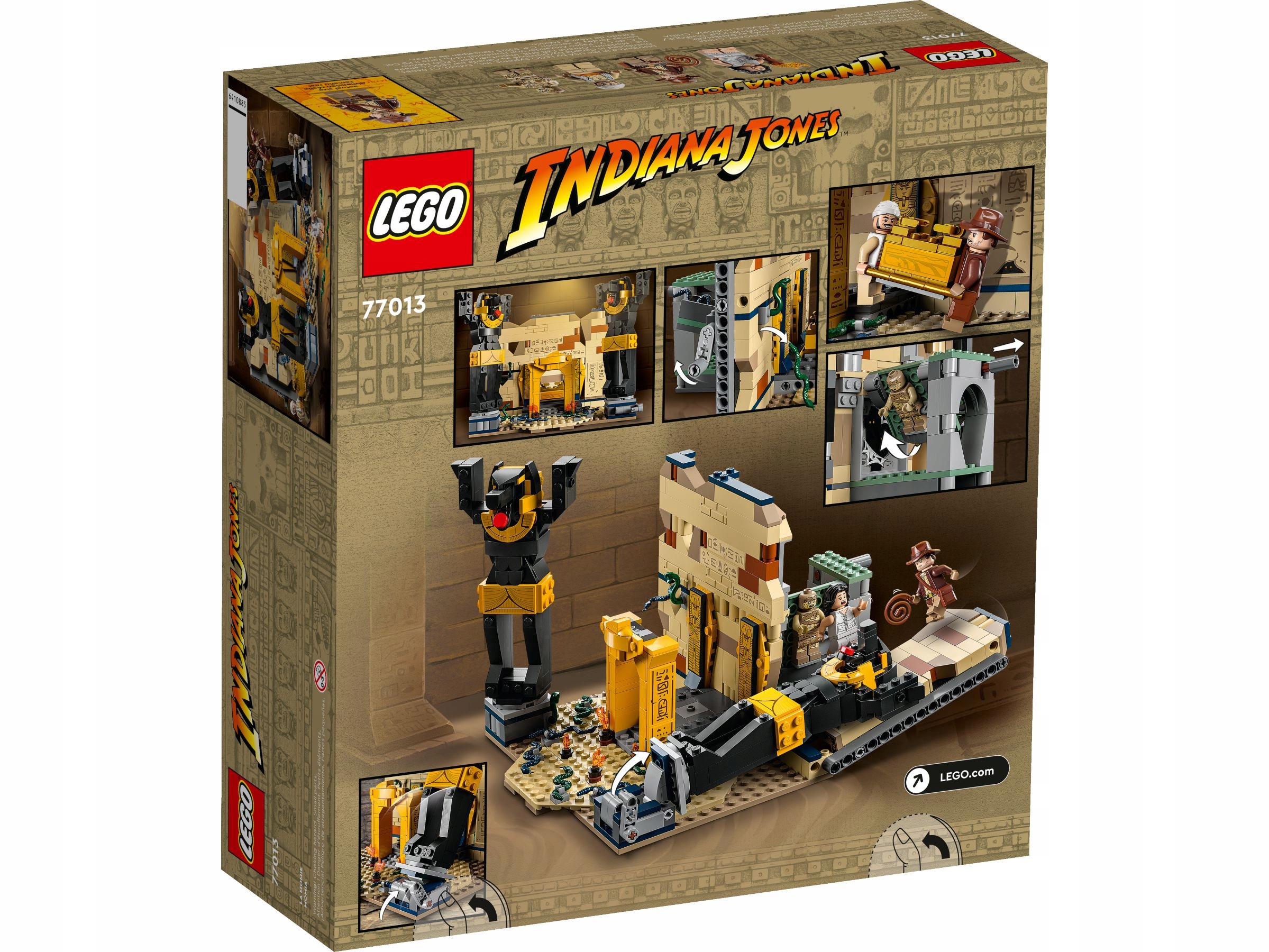 LEGO INDIANA JONES 77013 UCIECZKA Z GROBOWCA NOWA Marka LEGO