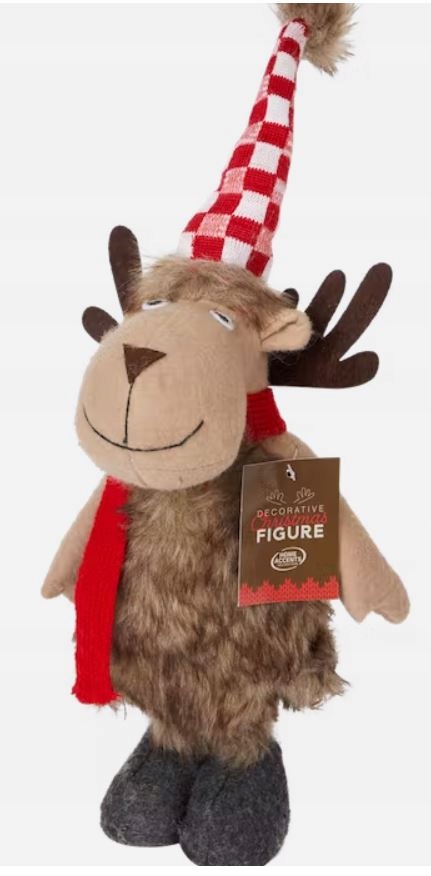 

Duży Renifer Świąteczny figurka filc maskotka 50cm