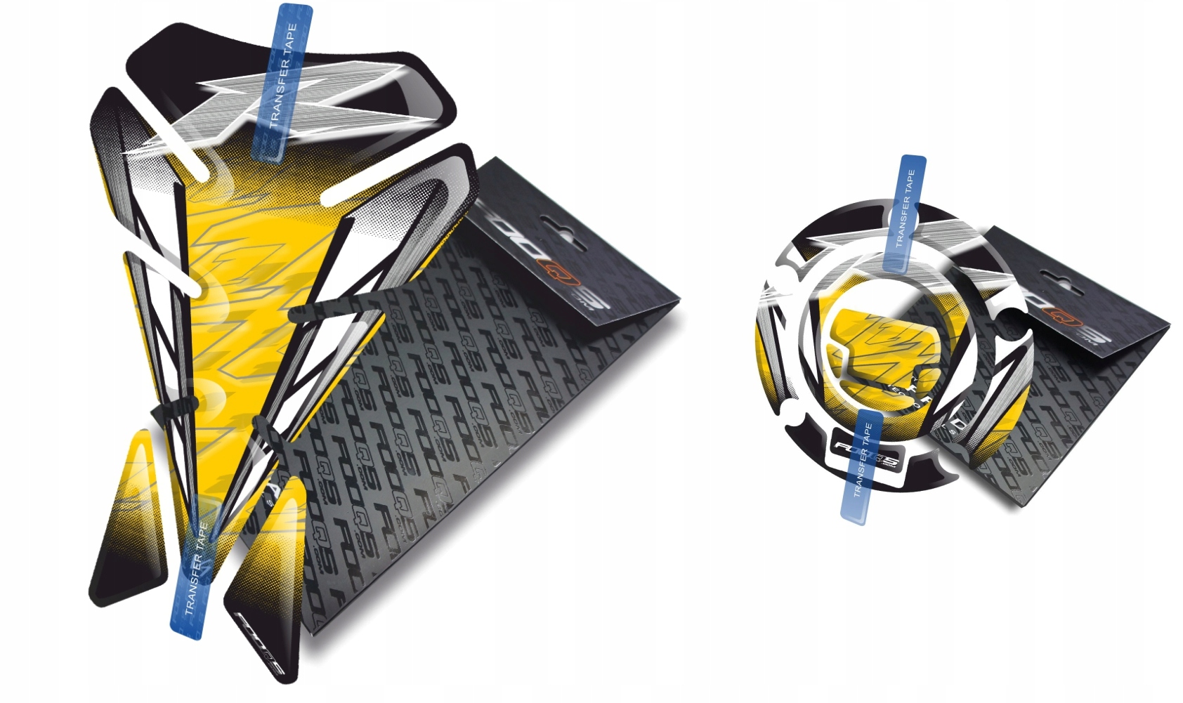 Tank-pad Cap-pad V1 od firmy Fooqs Yamaha Yzf R-1 Žlutý