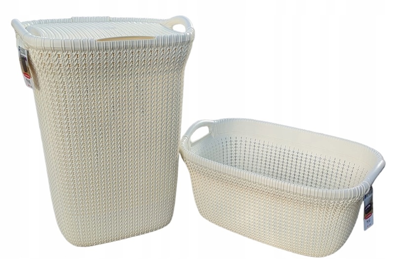 

Curver Knit Kosz Bieliznę 57L Magla 40L Kremowy