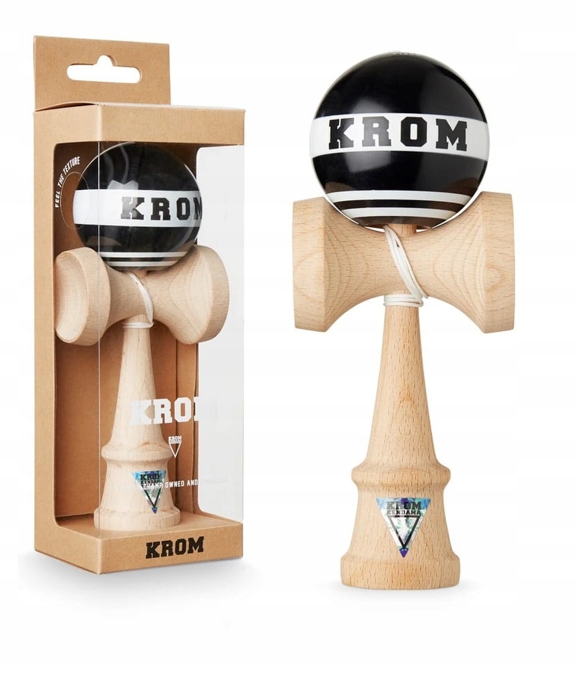 

Kendama Krom Strogo Black Oryginalna Drewno Czarna