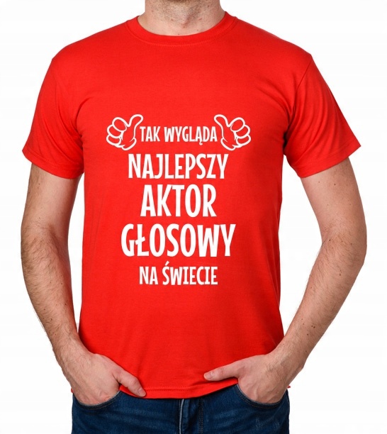 

koszulka Najlepszy Aktor Głosowy prezent