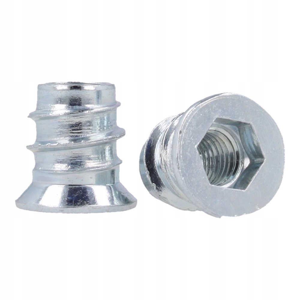 

Mufa dwugwintowa wkręt drewna M6x12 wpustka 10szt.